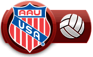 AAU Volleyball Logo